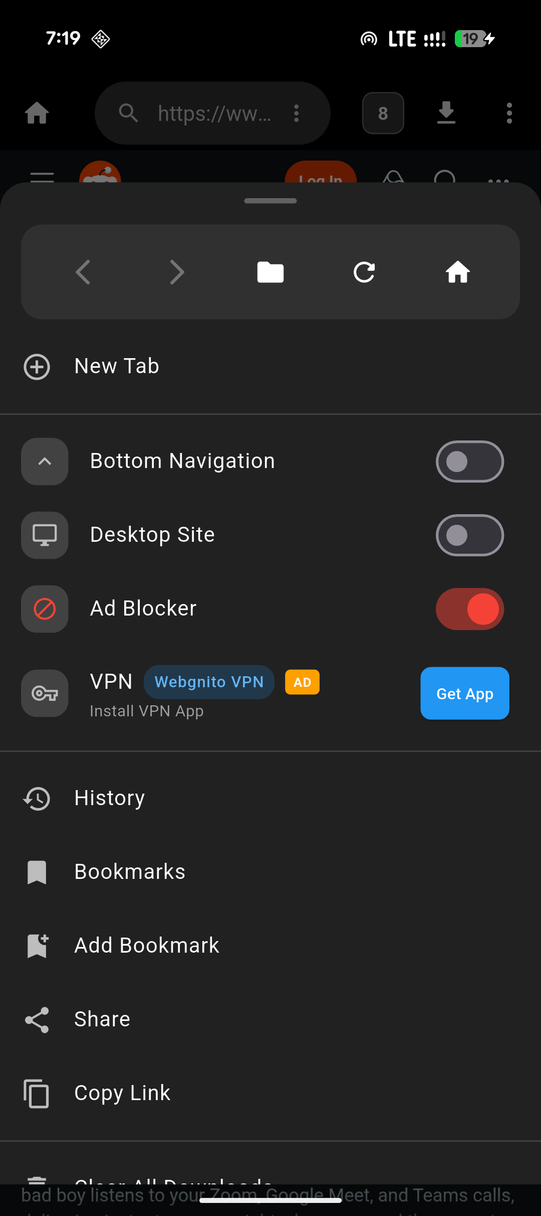 Unisaver App - Private Vault